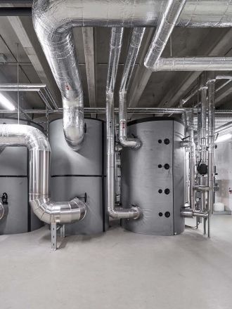 Innenansicht Produktionsanlage Aurora