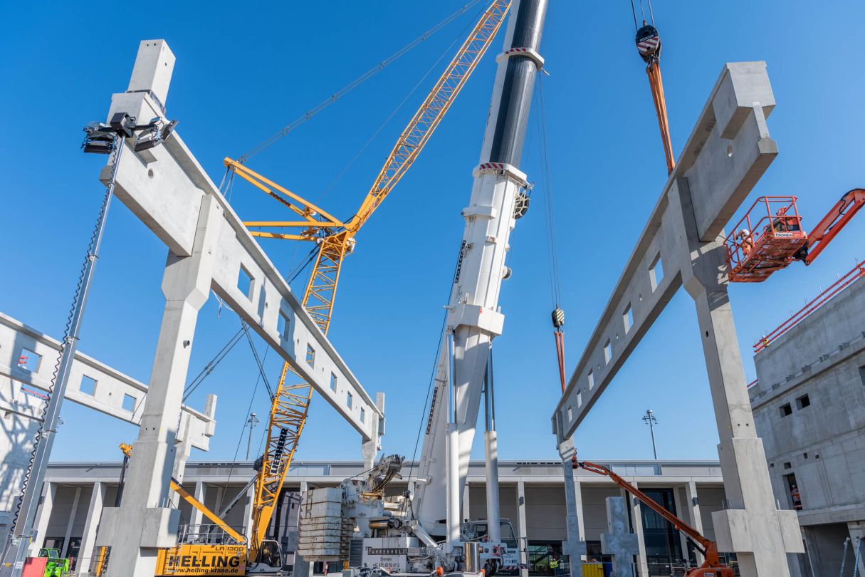Baustelle Terminal T2 in Berlin